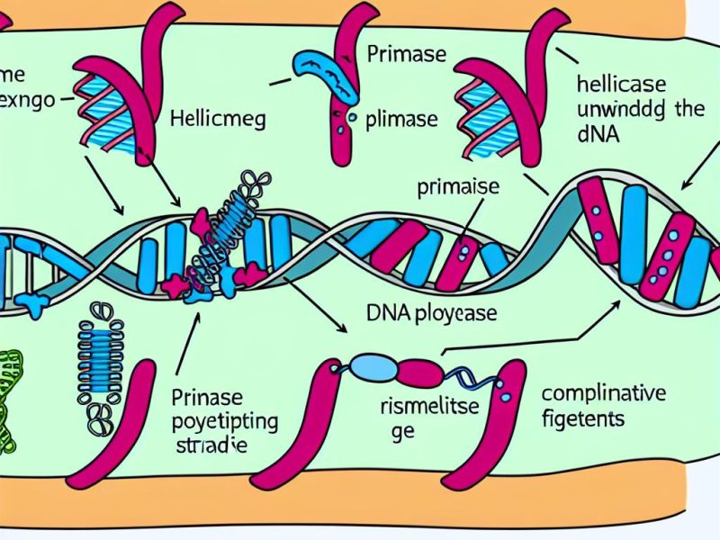 How DNA replication occurs in cells.