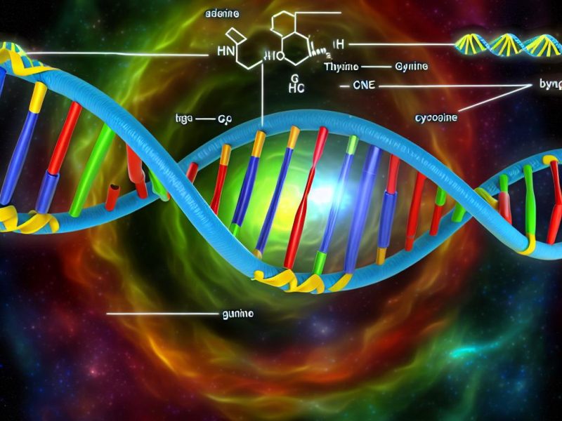 The significance of base pairs in DNA.