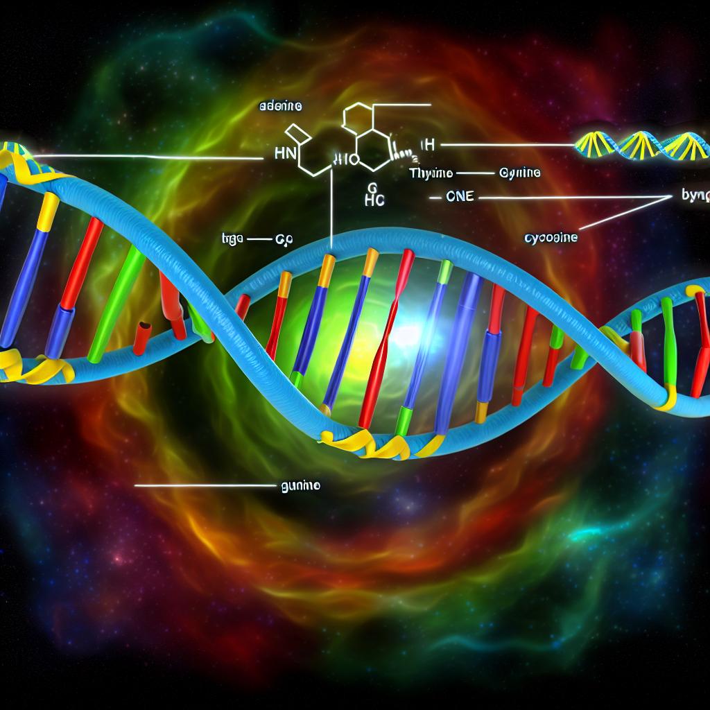 The significance of base pairs in DNA.